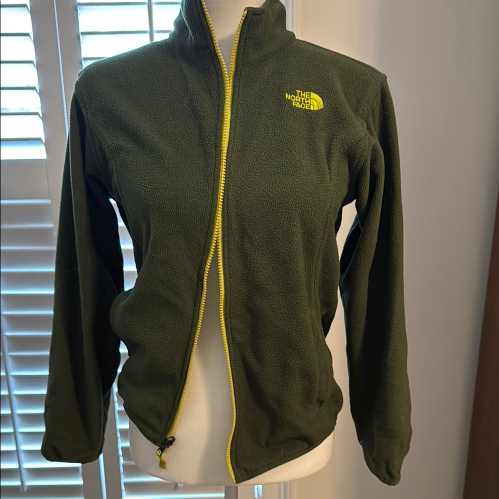 The North‎ Face Green Fleece Jacket